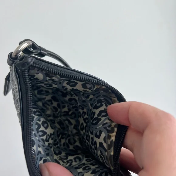 Vintage Coach Poppy 6" Wristlet - Picture 4 of 4